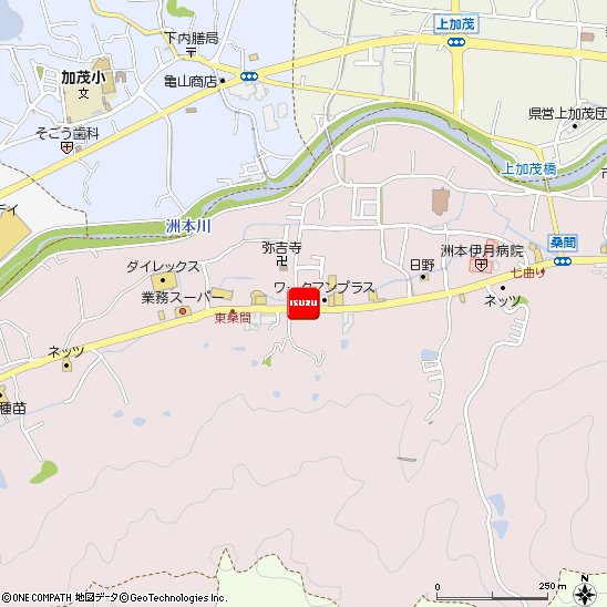 いすゞ自動車近畿株式会社・淡路営業所付近の地図